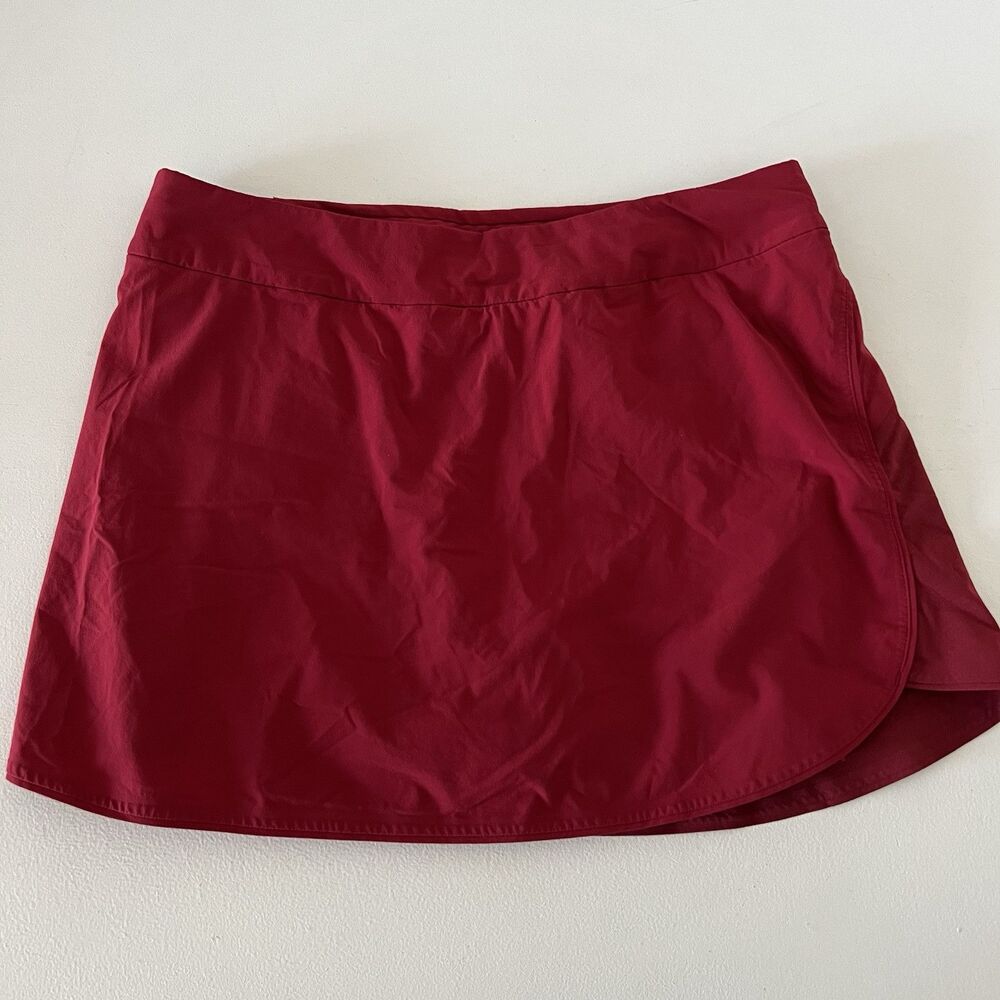 Outdoor Voices Skort Womens Medium Burgundy Activewear Golf Tennis Athleisure